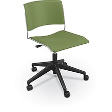 MooreCo Akt 5-Star Student Chair, Hard Casters, Black (56581-HC-MOSS)