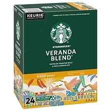 Starbucks Veranda Blend Coffee Keurig® K-Cup® Pods, Light Roast, 24/Box (SBK18997)