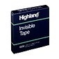 Highland™ Invisible Tape, 1" x 72 yds., 1/Roll (620012592)