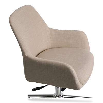 Alera® Fixed Arm Fabric Task Chair, Cream (ALEWS4251)