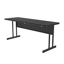 Correll Training Room Table, 60x24, Black Granite (WS2460TF-07)
