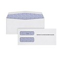 TOPS Security Tinted Double Window 1099 Tax Form Envelope, White, 100/Pack (S1099-3E)