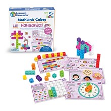 Learning Resources Mathtastics MathLink Cubes Math Activity Set (LER9334)