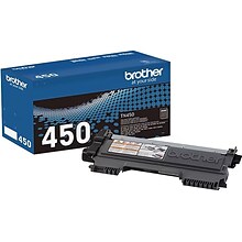 Brother TN450 Black High Yield Toner Cartridge, 3/Pack (TN450-3PKSTP)