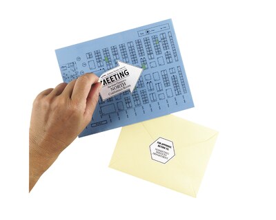 Avery Removable Laser ID Labels, 8-1/2" x 11", White, 1 Label/Sheet, 25 Sheets/Pack (6465)