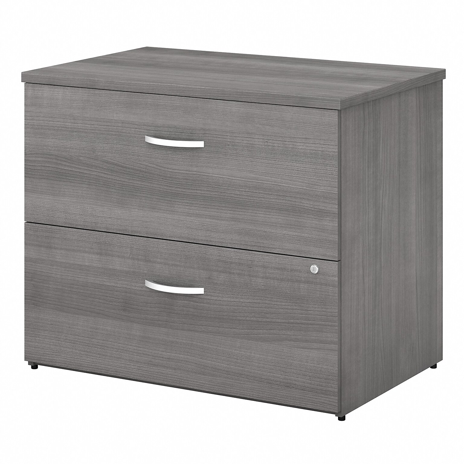 Bush Business Furniture Studio C 2 Drawer Lateral File Cabinet, Platinum Gray (SCF136PGSU)