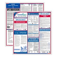 ComplyRight Federal and State (English) Labor Law 1-Year Poster Service, Rhode Island (U1200CRI)