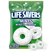 Life Savers Wint O Green Mints Candy Bag, 6.25 oz (NFG885041)