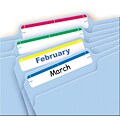 Avery Laser/Inkjet File Folder Labels, 2/3 x 3 7/16, Assorted Colors, 252 Labels Per Pack (5215)