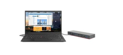 Lenovo ThinkPad Thunderbolt 3 WorkStation Dock Gen 2 for Laptop, Black (40AN0135US)