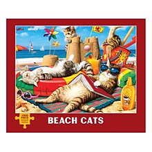 Willow Creek Beach Cats 1000-Piece Jigsaw Puzzle (49441)