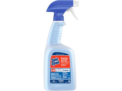 Spic & Span Disinfecting All-Purpose Spray and Glass Cleaner, Fresh Scent, 32 Fl. Oz. (75353)