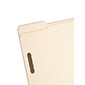 Smead Fastener File Folders, 2 Fasteners, Reinforced 1/3-Cut Tab, Letter Size, Manila, 50/Box (14537)