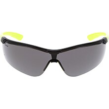 MCR Safety Klondike KD7 Anti-Fog Anti-Scratch Safety Glasses, Wraparound, Gray Lens (KD722DC)