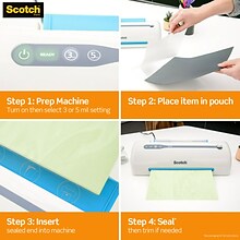 Scotch Thermal Laminating Pouches, Business Card, 5 Mil (TP5851100)