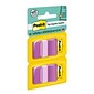 Post-it Flags, 1" Wide, Purple, 100 Flags/Pack (680-PE)