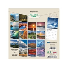 2024-2025 Plato Inspiration 12 x 12 Academic & Calendar Monthly Wall Calendar (9781975481322)