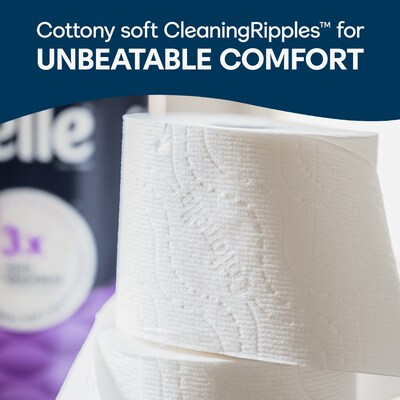 Cottonelle Ultra ComfortCare 2-Ply Standard Toilet Paper, White, 268 Sheets/Roll, 12 Mega Rolls/Pack