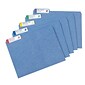 Avery Extra Large Laser/Inkjet File Folder Labels, 15/16" x 3 7/16", Assorted Colors, 18/Sheet, 25 Sheets/Pack (5026)
