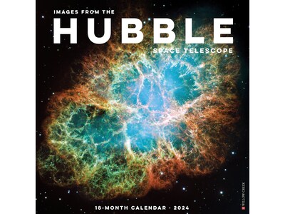 2024 Willow Creek Hubble Space Telescope 12 x 12 Monthly Wall Calendar (34033X)