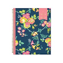 2024-2025 Blue Sky Day Designer Peyton Navy 8.5 x 11 Academic Weekly & Monthly Planner, Plastic Co