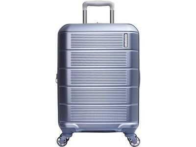 American Tourister Stratum 2.0 22 Hardside Carry-On Suitcase, 4-Wheeled Spinner, Slate Blue  (14234