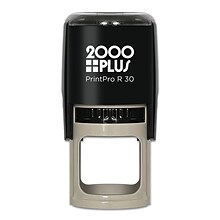 Custom 2000 Plus® PrintPro™ Self-Inking Round Stamp, 1-1/8 Diameter