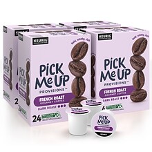 Pick Me Up Provisions™ French Roast Coffee Keurig® K-Cup® Pods, Dark Roast, 96/Carton (52966CT)