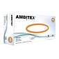 Ambitex N400 Series Powder Free Blue Nitrile Gloves, Medium, 100/Box (NMD400)