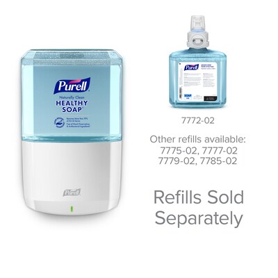 PURELL ES8 Automatic Wall Mounted Hand Soap Dispenser, White (7730-01)