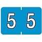 Medical Arts Press® Barkley® & Sycom® Compatible Numeric Sheet Labels; "5"