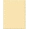 Medical Arts Press Chart Divider Sheets, 7-Hole Punched, Letter, Manila, 250/Bx (20251)