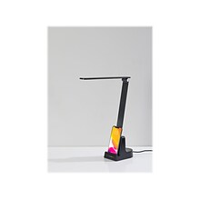 Simplee Adesso Cody LED Desk Lamp, 24.5, Matte Black (SL4922-01)