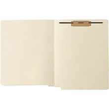 Medical Arts Press® 14 pt. Full-Cut End-Tab File Folders; One Fastener, Position 1, 250/Box