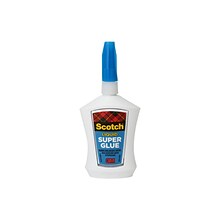 Scotch® Super Glue, .14 oz., White (AD124)