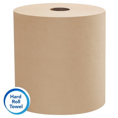 Scott Essential Hardwound Paper Towel, 1-Ply, 12 Rolls/Carton (04142)