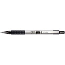 Zebra F-301 Retractable Ballpoint Pen, Fine Point, 0.7mm, Black Ink, 2 Pack (27112)