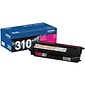 Brother TN-310 Magenta Standard Yield Toner Cartridge, Print Up to 1,500 Pages (TN310M)