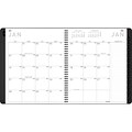 2024 AT-A-GLANCE Contemporary 9 x 11 Monthly Planner, Charcoal (70-260X-45-24)