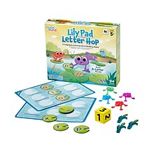 hand2mind Lily Pad Letter Hop Word-Building Game (95966)
