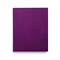 Staples Smooth 2-Pocket Paper Folder, Purple, 25/Box (50759/27536-CC)
