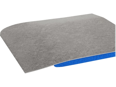 Crown Mats Workers-Delight Slate Anti-Fatigue Mat, 24 x 36, Light Gray (WX 1223LG)