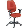 Boss® B1002 Series Fabric Task Chair With Arms; Burgundy