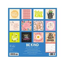 2024 Willow Creek Be Kind 12 x 12 Monthly Wall Calendar  (32329)