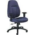 Global® 9331 Series Massey Managers Chair; Blue