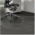 Alera® Carpet Chair Mat, 46 x 60, Low Pile, Clear Vinyl (CM12443FALEPL)