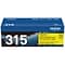 Brother TN-315 Yellow High Yield Toner Cartridge, Print Up to 3,500 Pages (TN315Y)