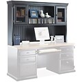 Martin Furniture Southhampton Cottage Collection in Black Onyx; Deluxe Hutch