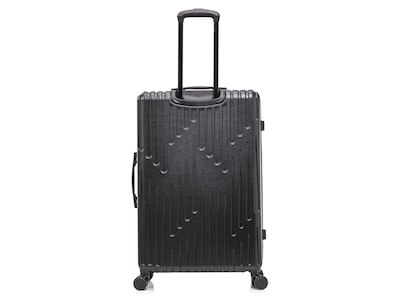 InUSA Drip 32.31" Hardside Suitcase, 4-Wheeled Spinner, Black (IUDRI00L-BLK)