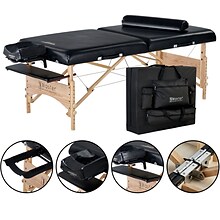 Master Massage Gibraltar LX 32 Black Portable Massage Table (22274)